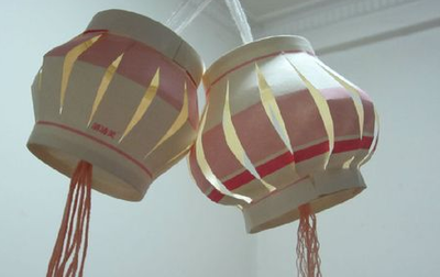 废物利用--纸杯红灯笼