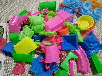 【玩具乐淘】+太空泥沙滩的玩具